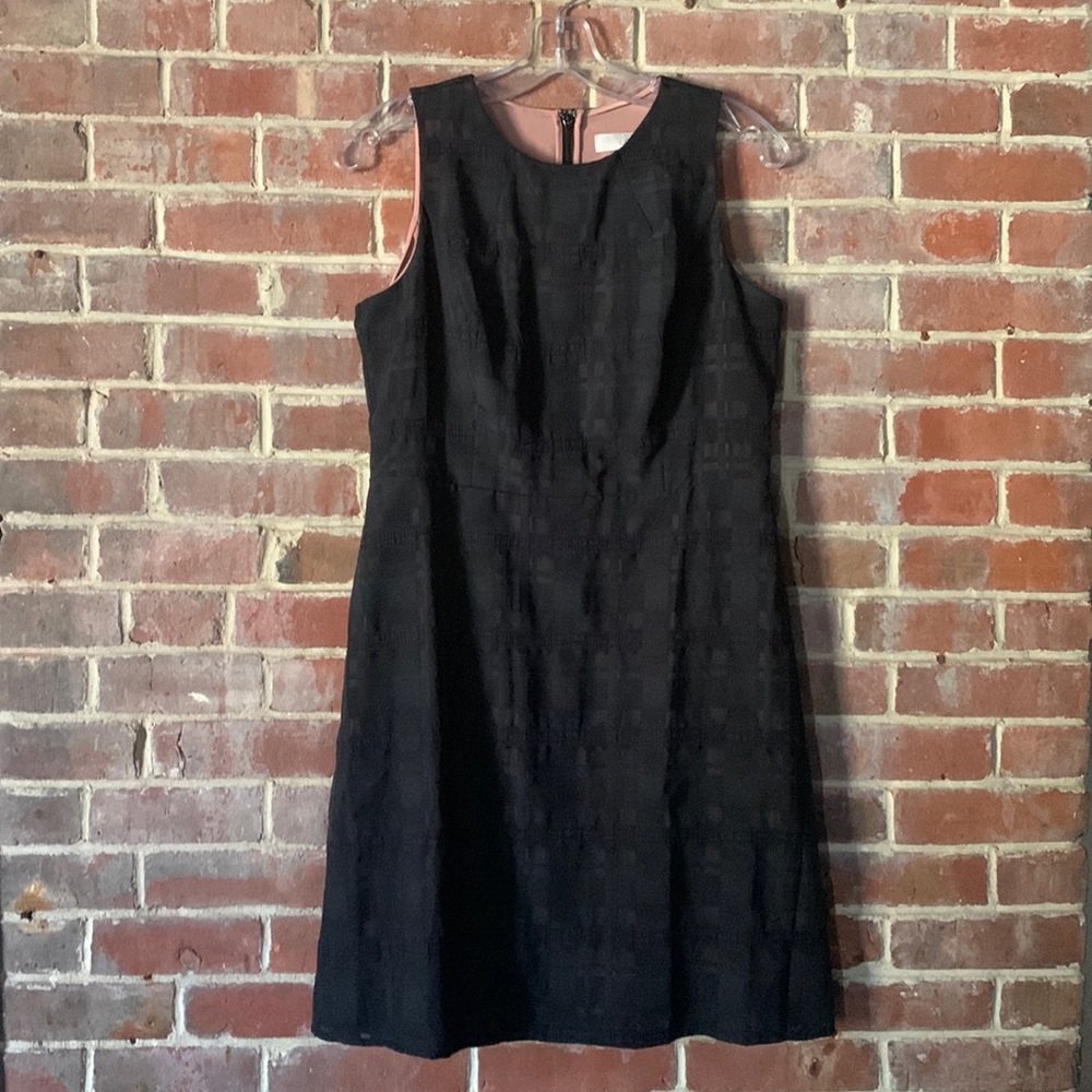 LOFT Blackish Sleeveless Dress 6P
